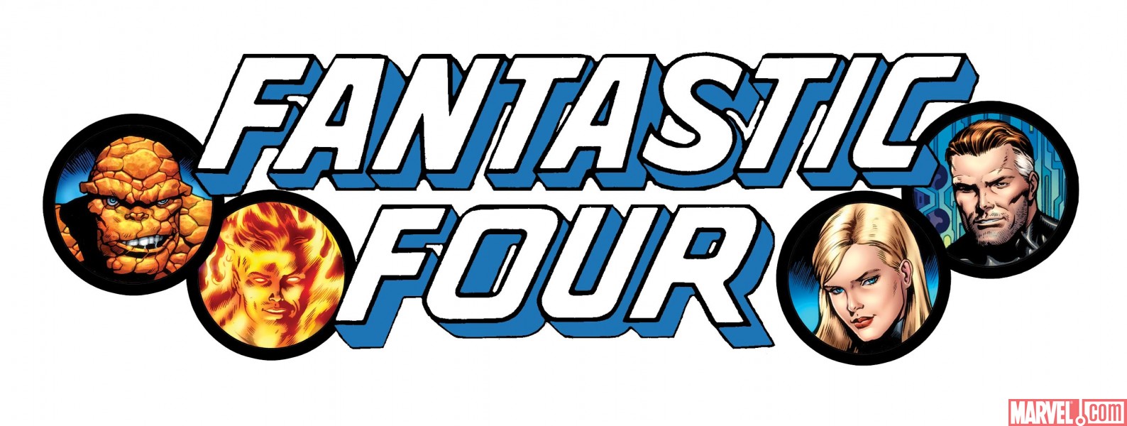 Hot Topic Marvel Fantastic Four Blurry Logo T-Shirt | Hamilton Place