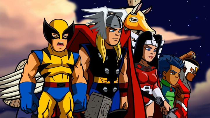 marvel super hero squad thor vs loki