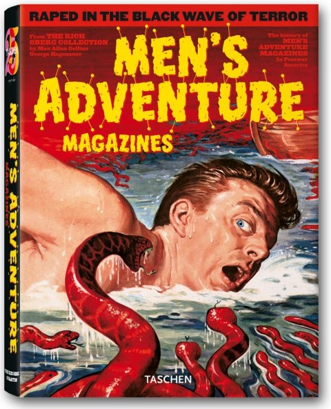 Men's Adventure Magazines. 352 Page Wonderfully Illustrated