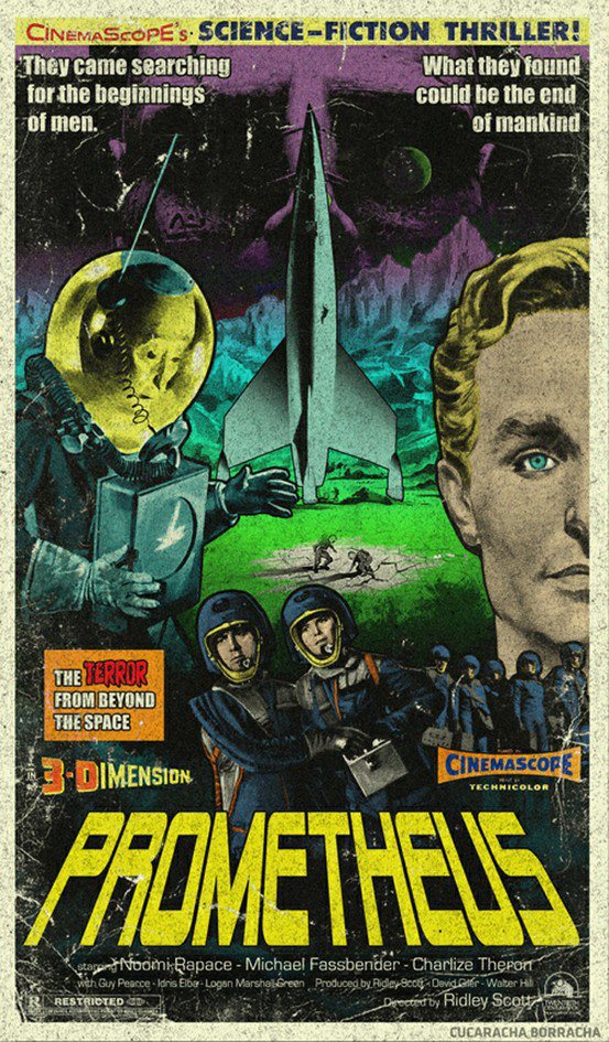 Promethus Robot Big Shiny Robot | REVIEW: Prometheus