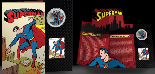 Superman "Then and Now" Box view