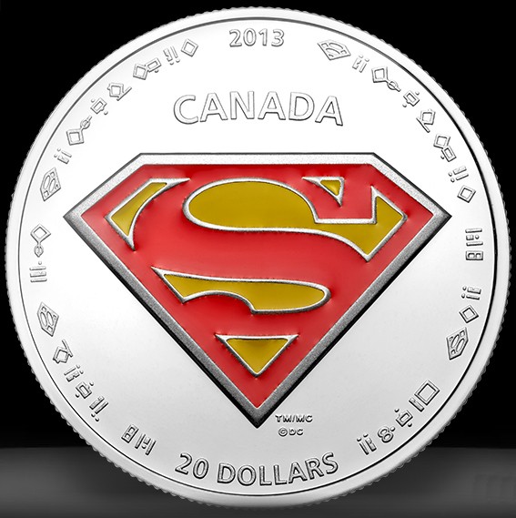 $20 Fine Silver Superman's S-shield" coin
