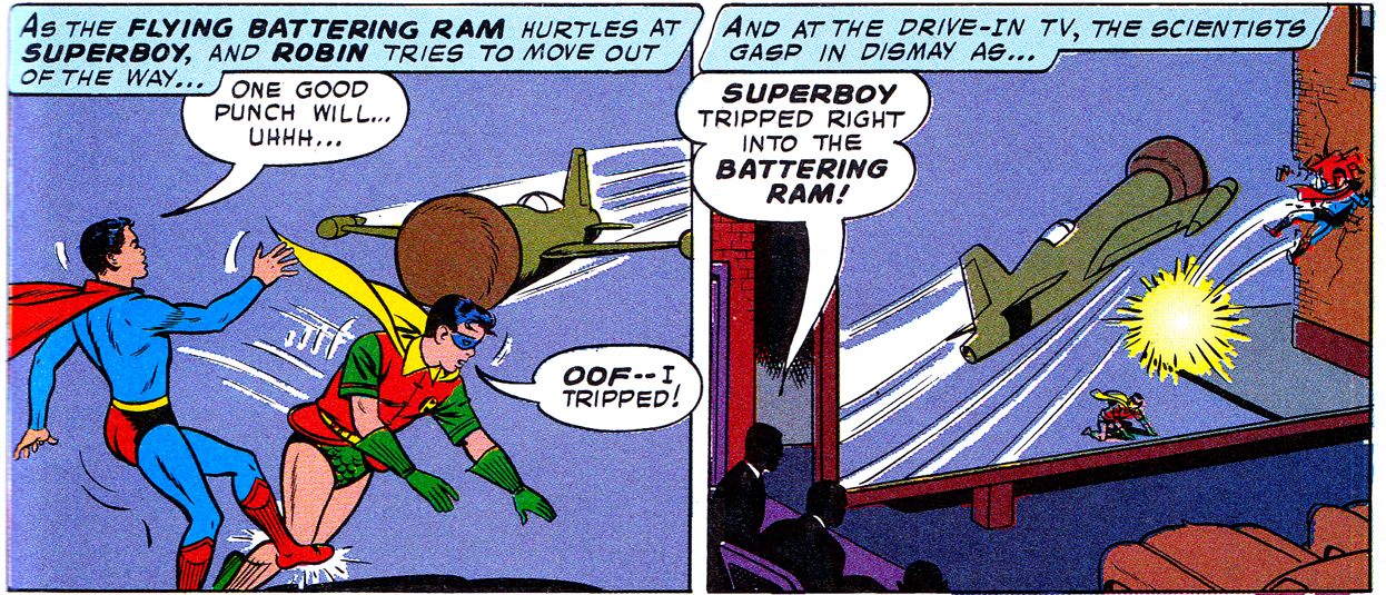 WTF!? Isn't Robin a highly trained acrobat?