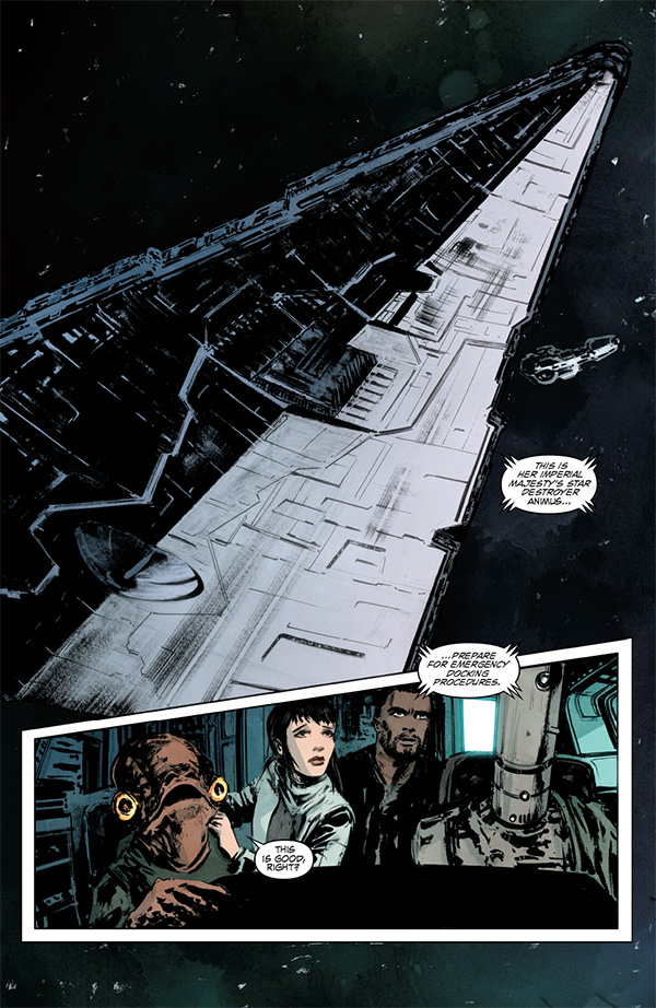 Star Wars Legacy 6 - interior preview