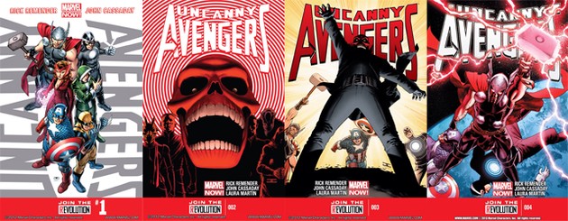 Uncanny Avengers 1 - 4