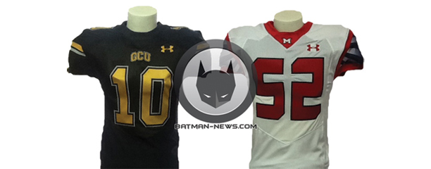 Exclusive: Check out the Gotham and Metropolis football jerseys from 'Batman  vs. Superman' (photos)