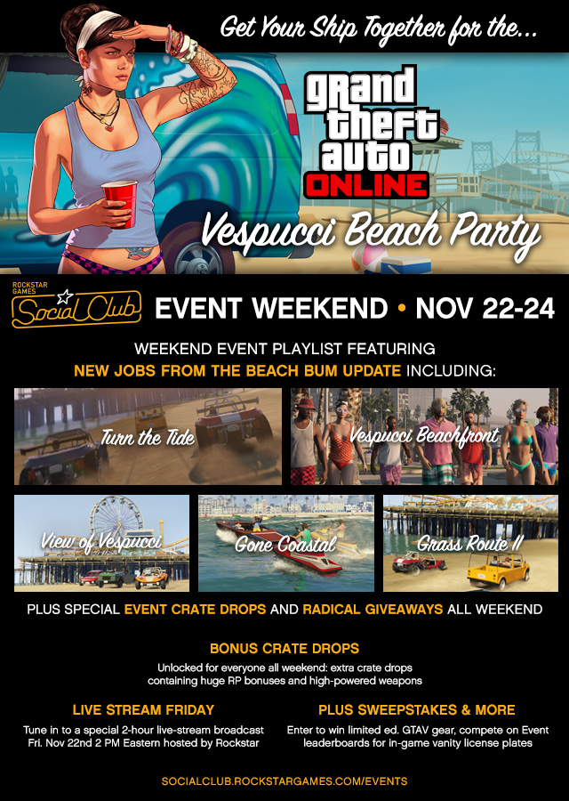 GTA Beach Party