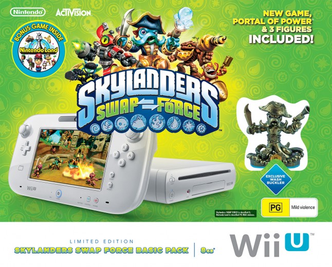 Wii U Skylanders Swap Force Bundle