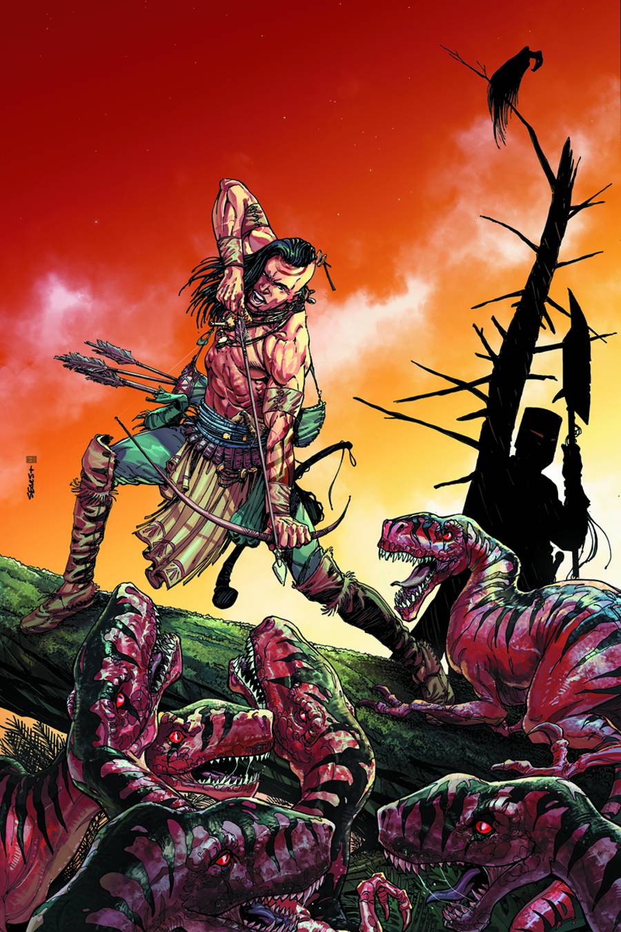 Turok: Dinosaur Hunter #1 Cover