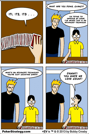card counting comic