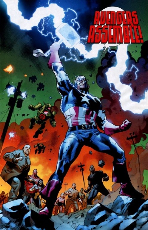 Captain America Mjolnir Fear Itself