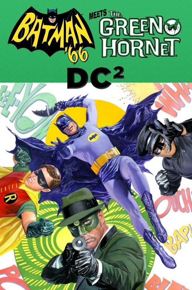 Cover to Batman '66 Meets The Green Hornet  by Alex Ross