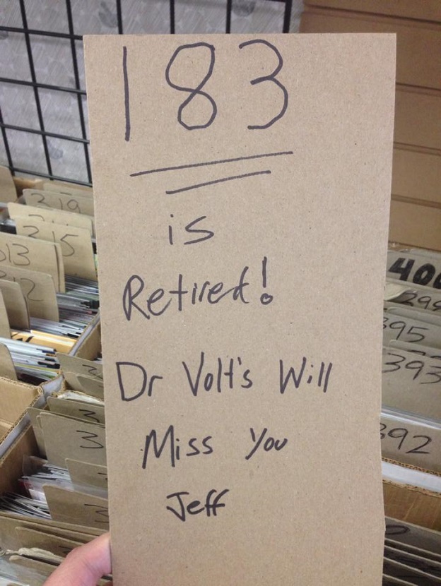 Dr. Volts retires Jeff Vice's Hold