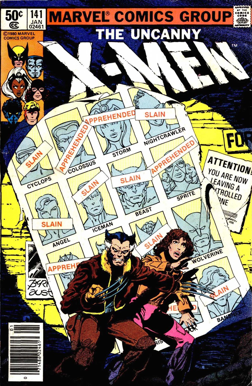 Days of Future Past X-Men 141