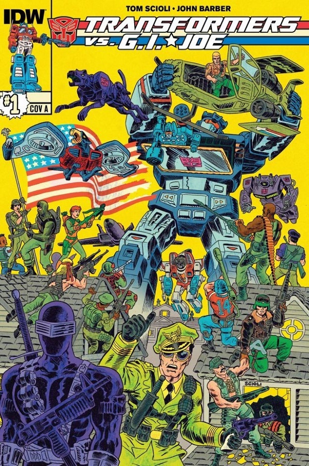 Five and Three - Transformers vs. G.I. Joe #1