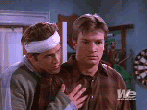 Nathan Fillion and Ryan Reynolds in Two Guys and a Girl