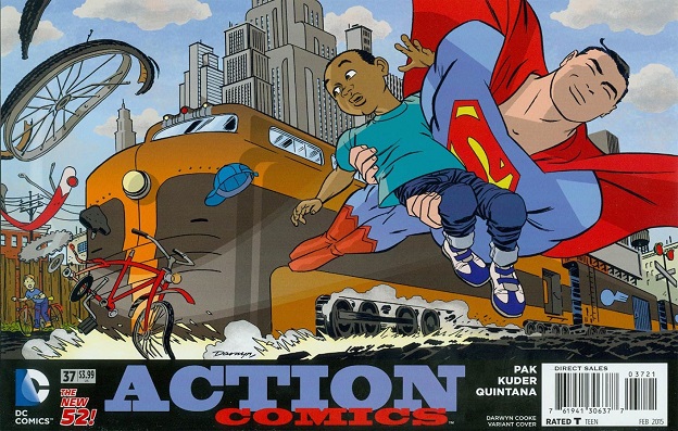 Action Comics #37 - Darwyn Cooke Variant