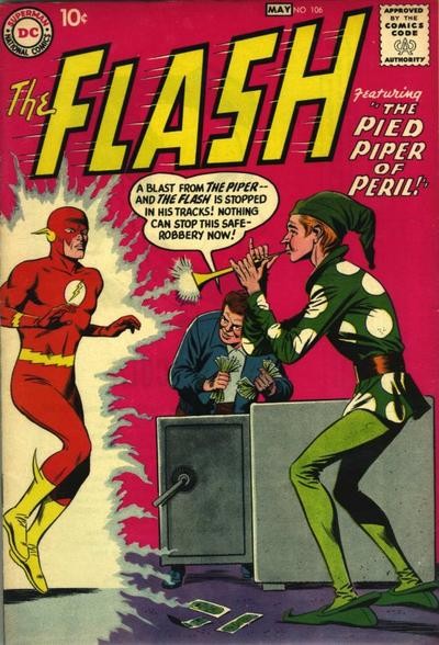 Classic Flash vs Pied Piper cover