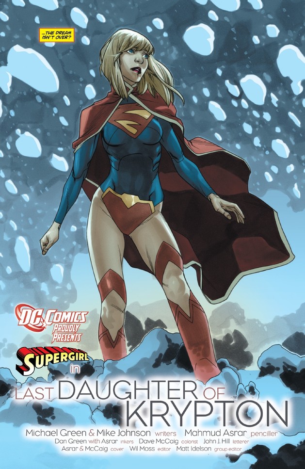 Supergirl comic book