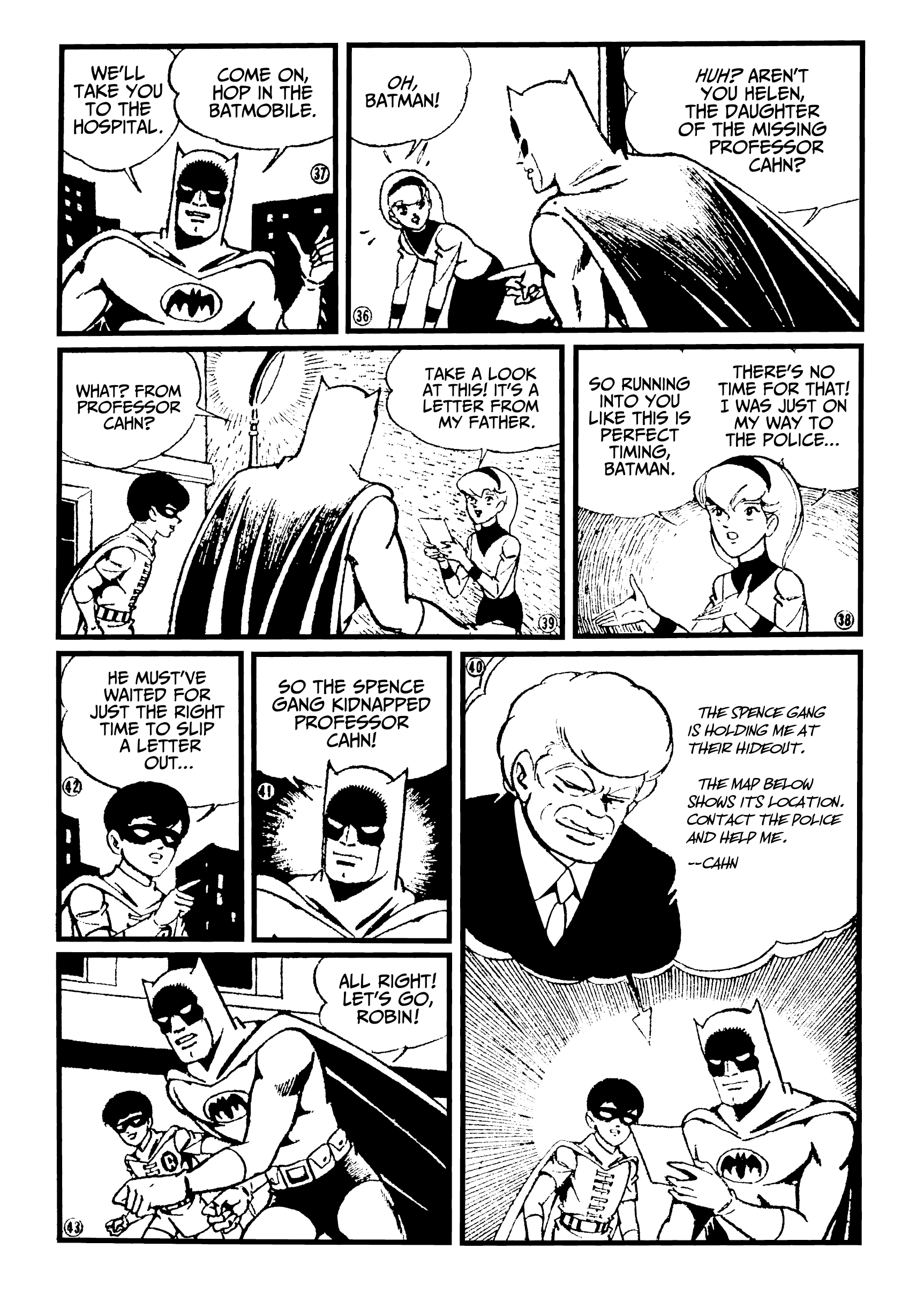 Batman: The Jiro Kuwata Batmanga, Chapter 35, Page 3