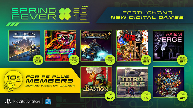 PS Plus Spring Fever 2015