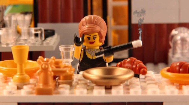 LEGO Breakfast at Tiffany's 