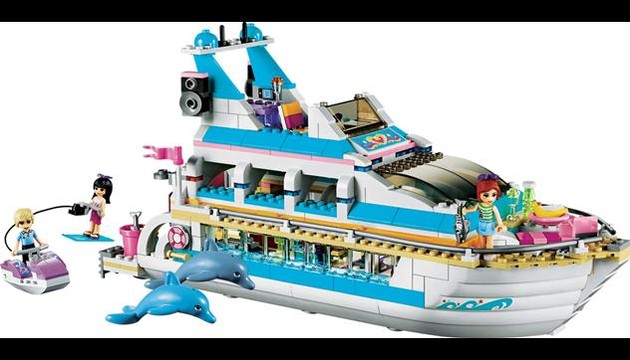 lego girls boat