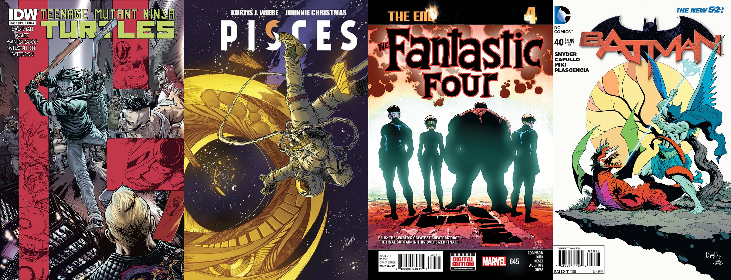 New Comics Releases For April 29, 2015