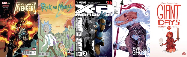 New Comics Releases For May 13, 2015