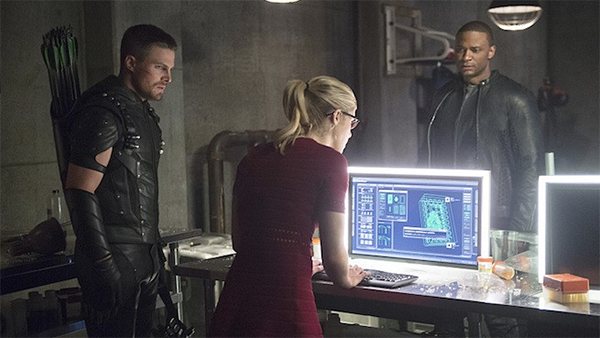 Oliver, Felicity and Diggle