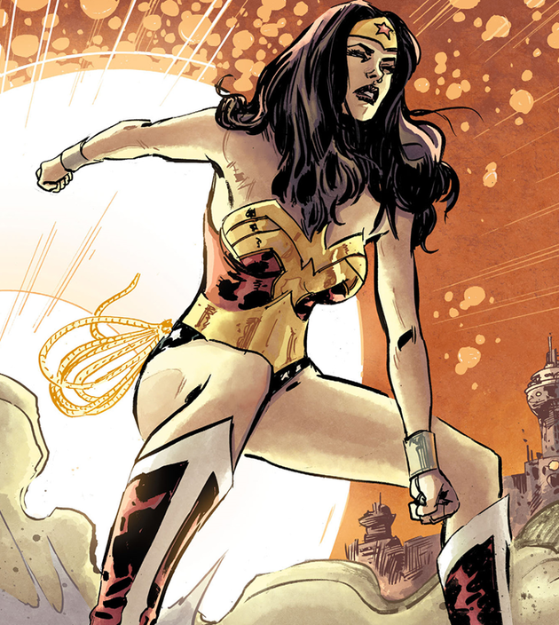 Wonder Woman and a Boom Tube