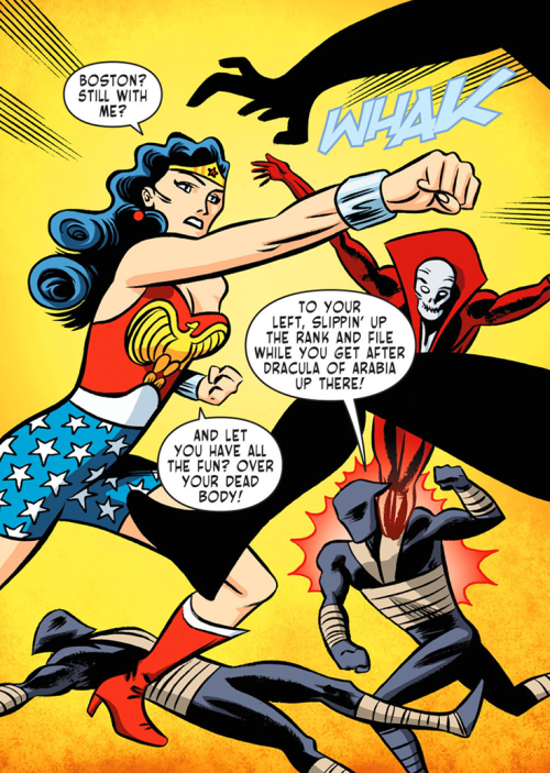 Wonder Woman and Deadman