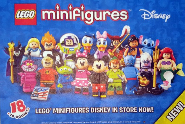 LEGO Disney Minifigures