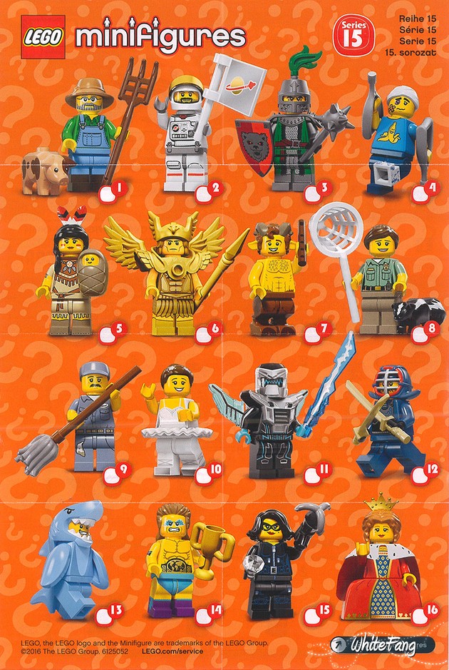 Minifigures Checklist