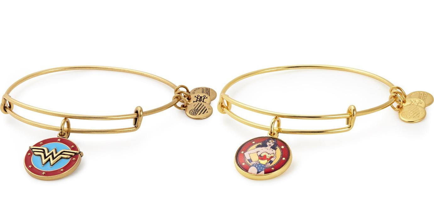 Alex and Ani Wonder Woman bracelets