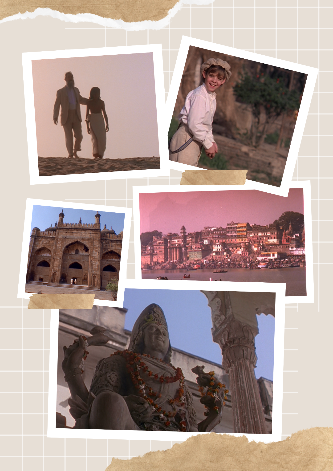 Benares collage